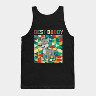 Best Buddy Wolf Tank Top